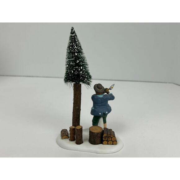 Department 56 Heritage Village Lumberjacks Set of 2 Figures w/ Box 56590 - Picture 11 of 16
